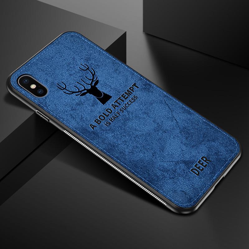 Shockproof Deer Cloth Case for iPhone Huawei Xiaomi Redmi Samsung Galaxy