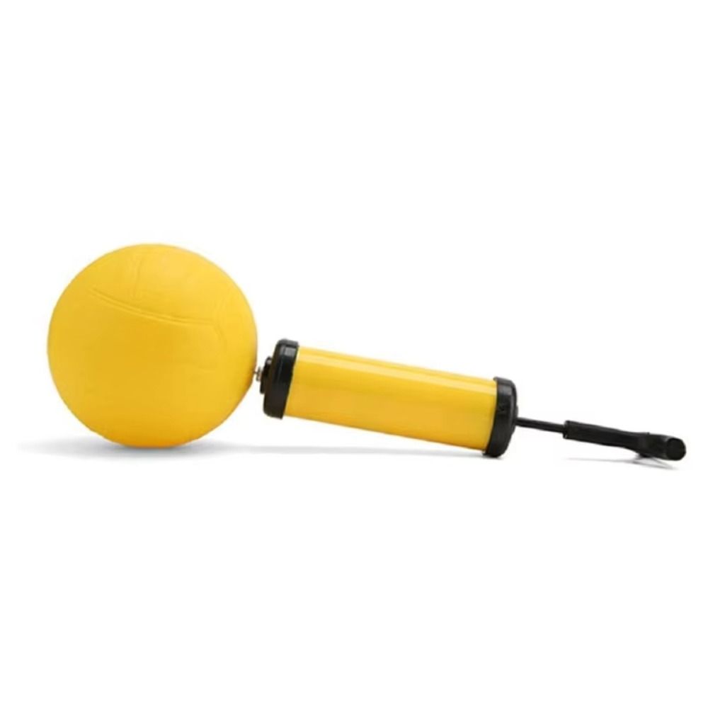 Strong Bounce Spike Game Ball With Pump Mini Volleyball Team Sports Round Net Ball Pool Lawn
