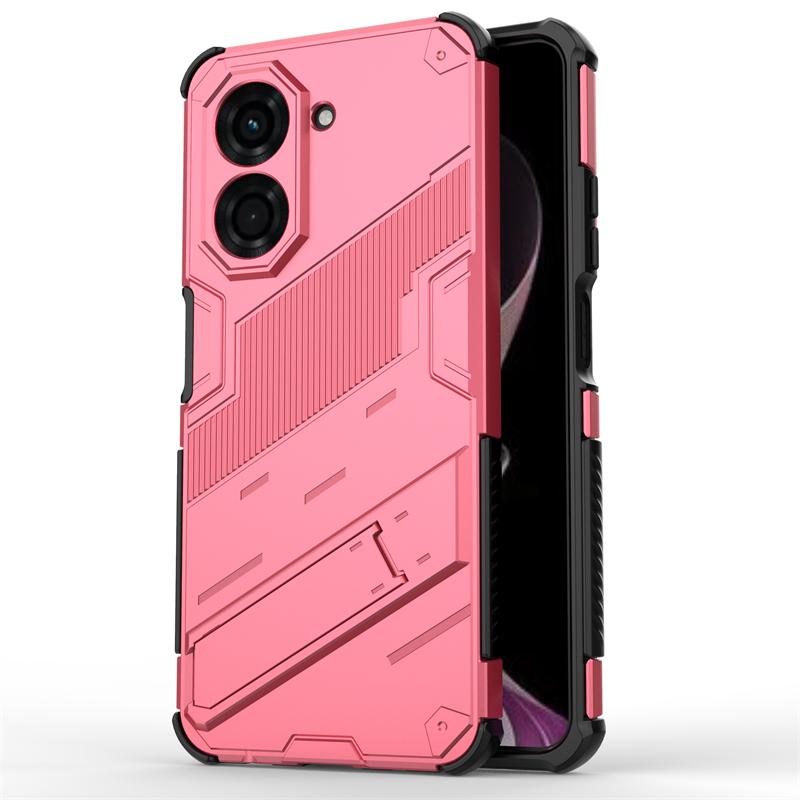 Phone Holder Case For Xiaomi Poco C71 Case Anti-knock Armor Back Cover Poco C71 Case For Poco C71 Shockproof Phone Back Cover