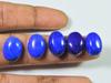 30Cts. Натуральный лазурит овальный кабошон рассыпной драгоценный камень лот 05 шт. 10X14 мм RQ-1851