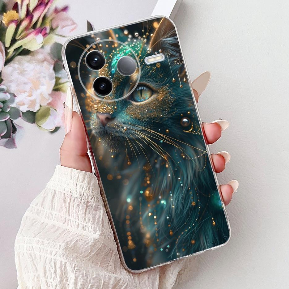 Для Xiaomi Poco F7 Pro Чехол PocoF7 Ultra Крутой Расписной Чехол Мягкий Тонкий Чехол для Телефона Для Xiaomi Poco F7 Ultra PocoF7 Pro Чехлы Сумки
