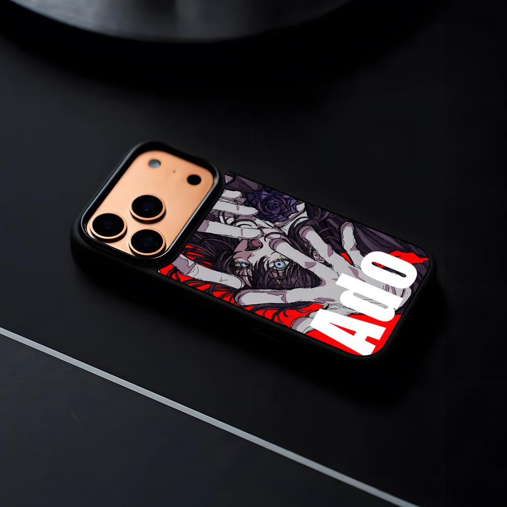 Чехол для телефона Singer-Ado для iPhone 17 16 15 14 13 12 Pro Max Plus Черная Рамка Жесткий Корпус