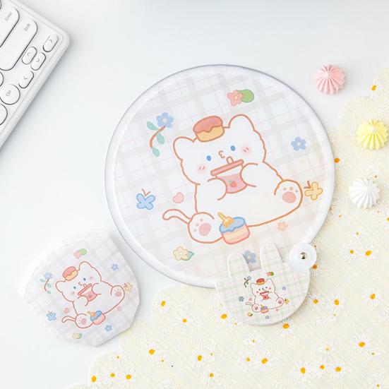 Прекрасное круглое украшение с различными узорами, жаркое лето, охлаждающий детский складной вентилятор, товары для дома