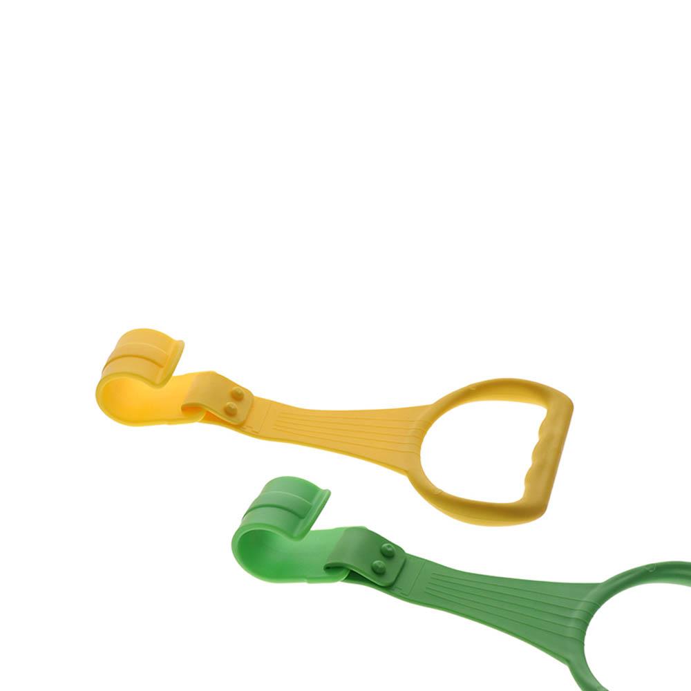 Пластиковое детское кольцо для вытягивания, однотонные детские крючки для кроватки, познавательное кольцо для подвешивания, детское