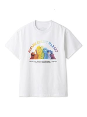 Футболка Sesame Street Market Rainbow SSMUCT253432WHTL
