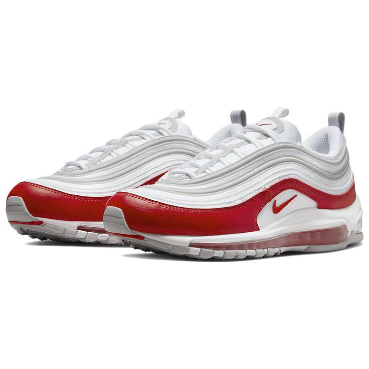 Nike Кроссовки Air Max 97 Белые Университетский Красный Мужские Серый Туман DX8964-100