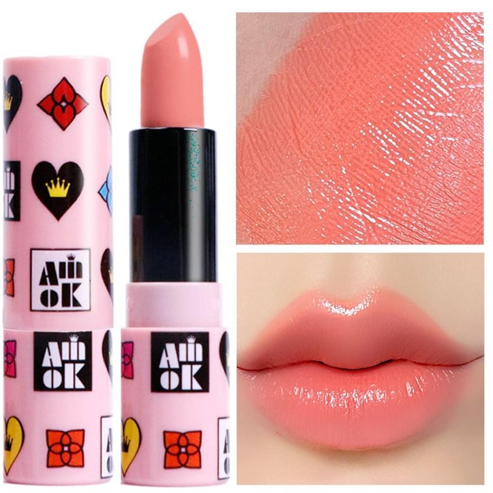 Amiok Kitart Пикник Помада, P01 Муза в коралловом, 4 г, 1 шт.