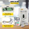 Variable Frequency Drive, AC 220V Input 3KW Variable Frequency CNC Drive Inverter Converter, VFD 4HP 1 or 3 Phase Input, 3 Phase Output, CNC Motor