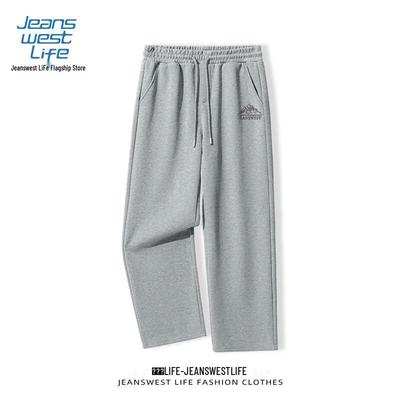 JEANSWEST LIFE Мужские повседневные свободные прямые джинсы