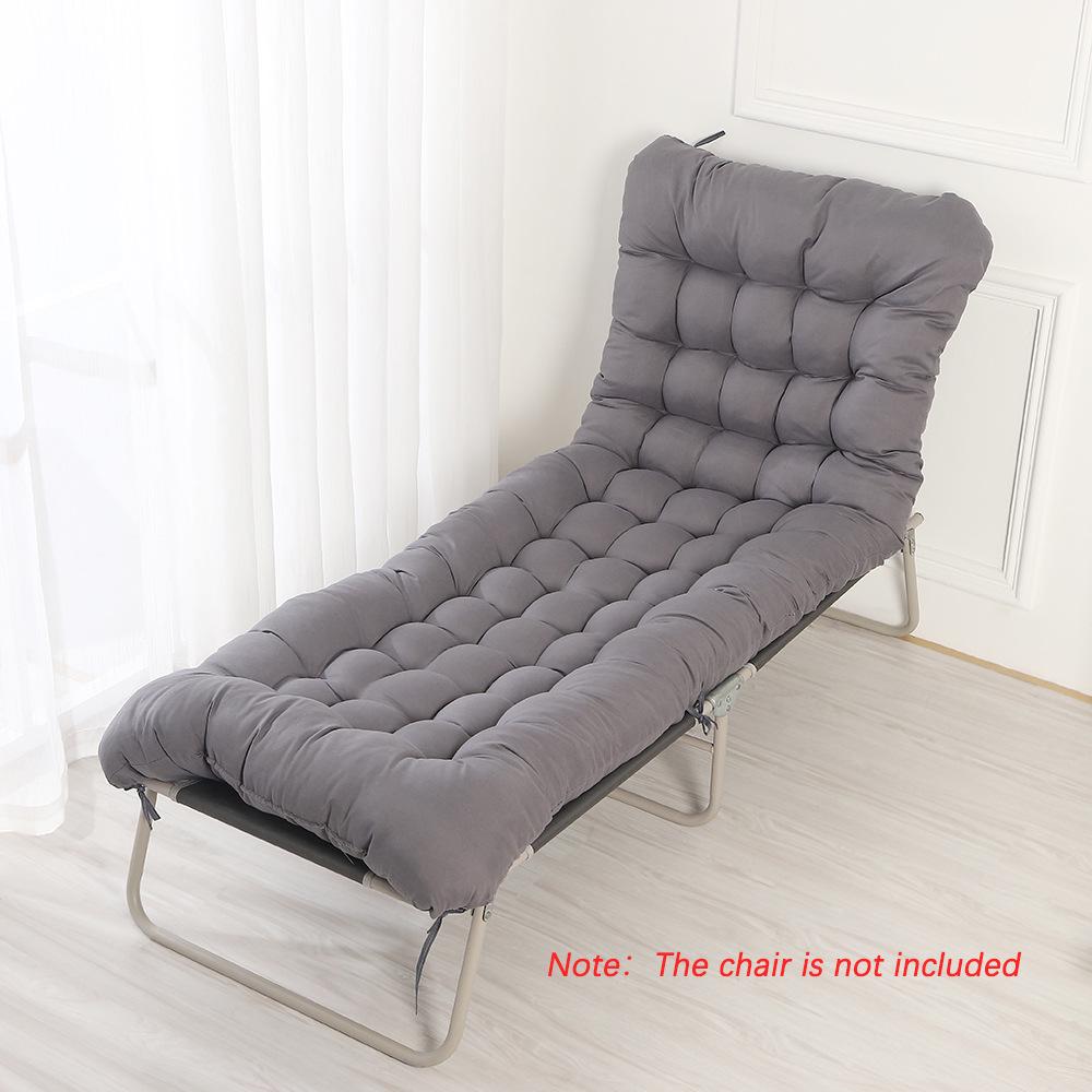 Расширенная толстая складная подушка для шезлонга для обеденных перерывов - Идеально подходит для кроватей, ленивых кресел и плетеных стульев