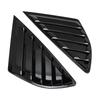 For Ford Mondeo Fusion 2013-2018 Car Rear Louver Window Side Shutter Cover Trim Sticker Vent Scoop ABS Carbon Fiber Accessories