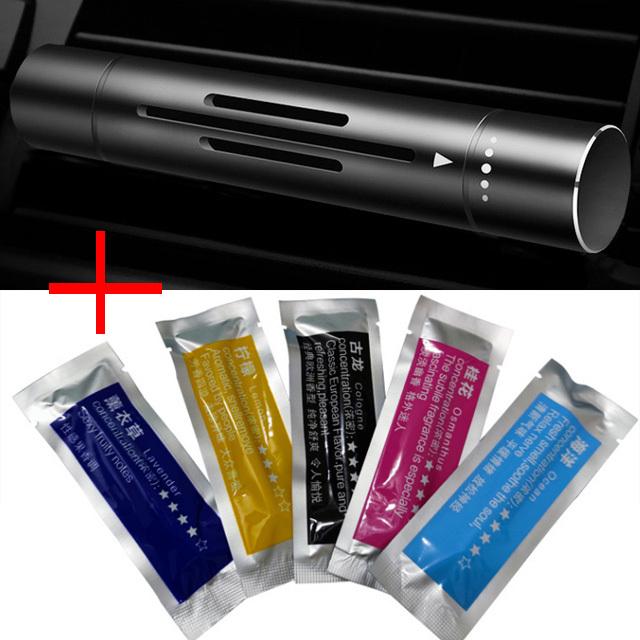 Запах освежителя воздуха в автомобиле, укладывающий ароматизатор духов вентиляционного отверстия для автоматического интерьера