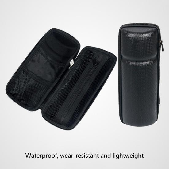 Bicycle Tool Bag Waterproof Multi-functional Black Sealed Zipper Bike Bottle Bag for Men