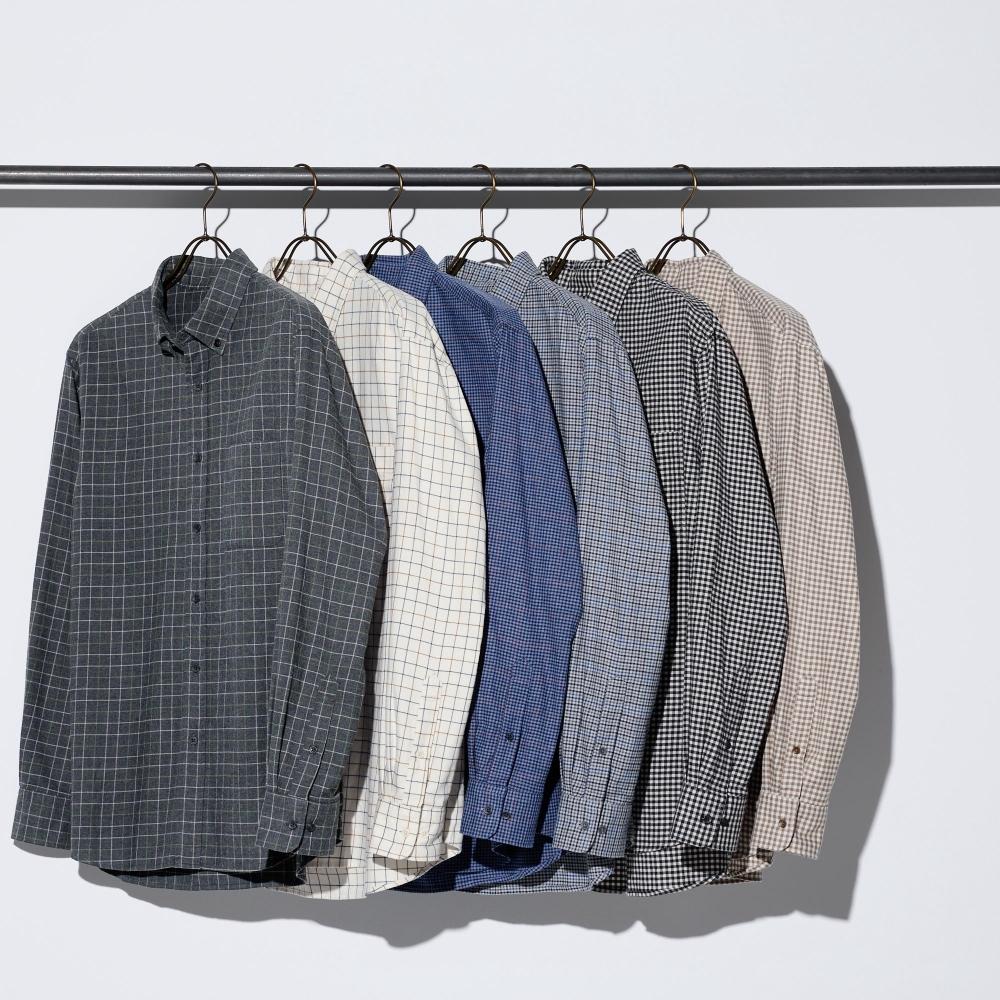 Uniqlo Flannel ShIrt  Long Sleeve Regular Color  Check I