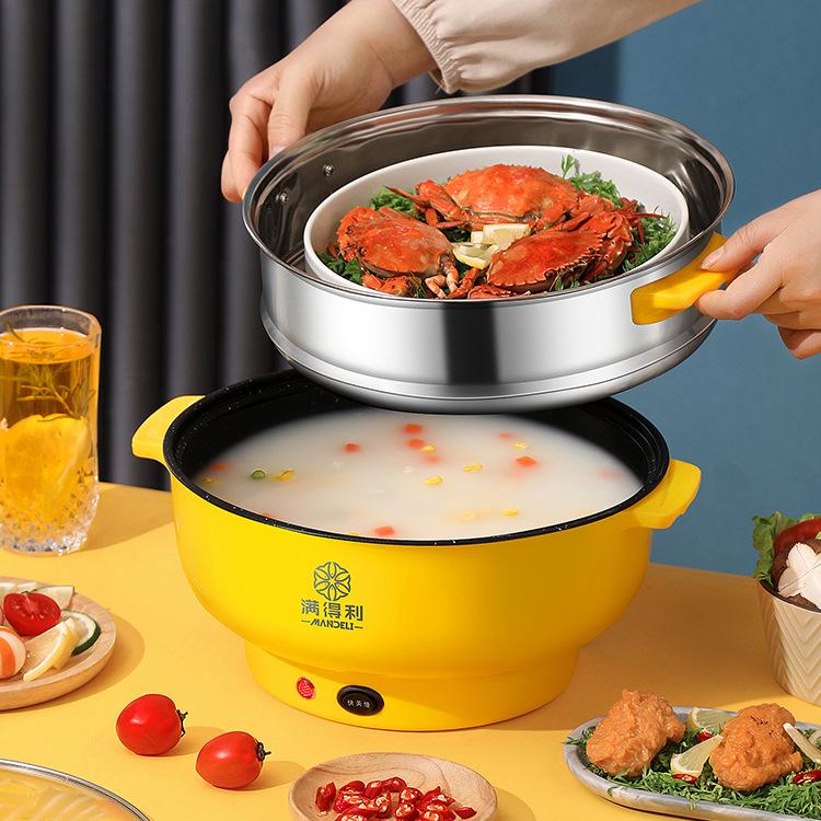 Электрическая пароварка Многофункциональная бытовая пароварка с овощами на пару Булочки на пару Электрическая пароварка Многослойная