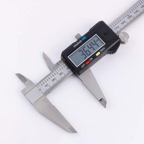 Digital Caliper, 200mm Electric Stainless Steel Depth Gauge Measuring Tool, Digital Caliper Gauge Micrometer