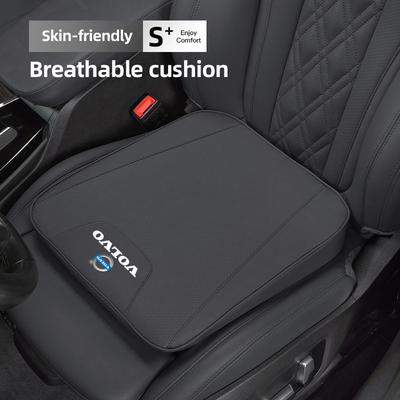 Подушка на сиденье автомобиля, чехлы на сиденья для V60 V40 AWD XC90 S60 C30 XC60 V50 V70 S90, кожаная подушка для увеличения высоты сиденья, автоаксессуары
