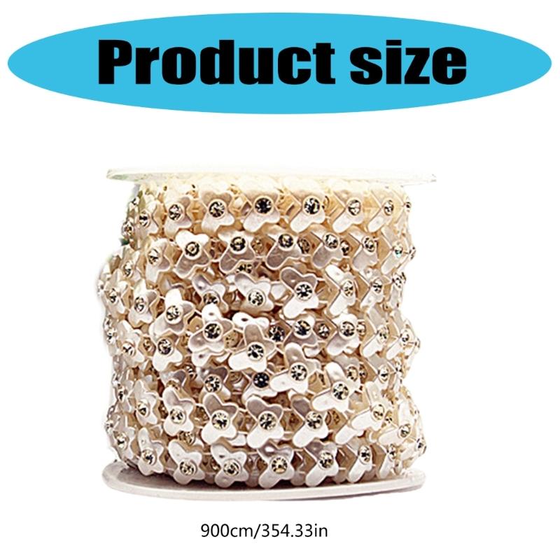 Искусственный жемчуг нить бусин имитация жемчуга цепочка из бусин жемчужные гирлянды из бусин для вечеринки украшение свадебного букета