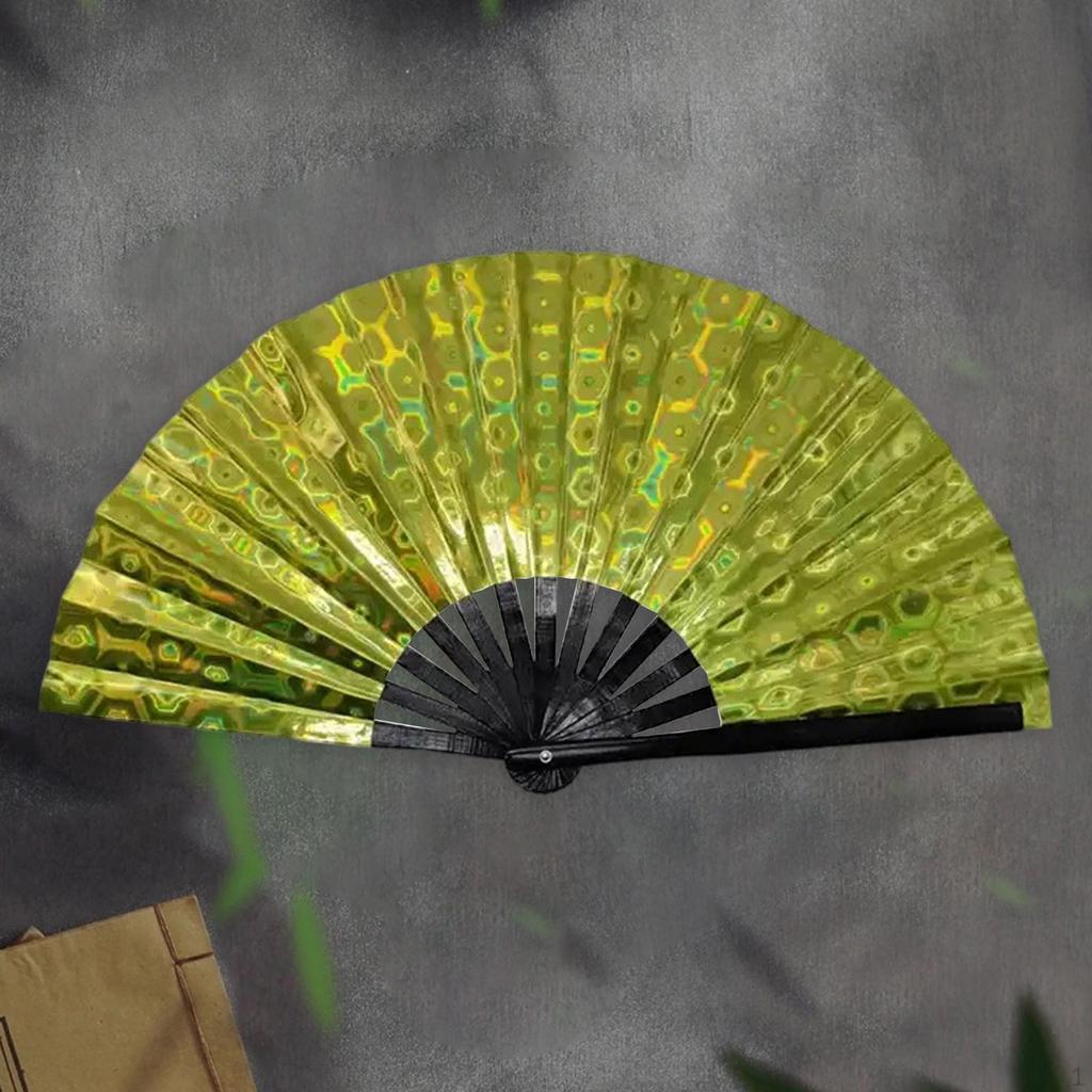 Line Dance Popping Fan Craft Hand для вечеринок, театральных танцев, реквизита