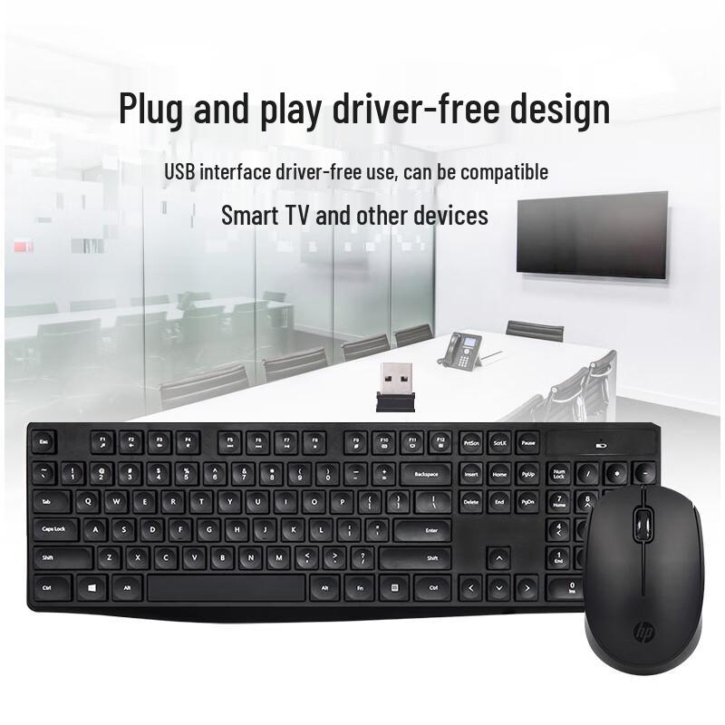 HP CS10 Wireless Keyboard and Mouse Combo
