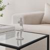 3D Printing Sculpture, Abstract Decorative Items, Matte White Minimalist Ornament, for Office Desk Business Study Room Decor