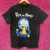 Футболка Rick and Morty Moon Morty с минеральной стиркой