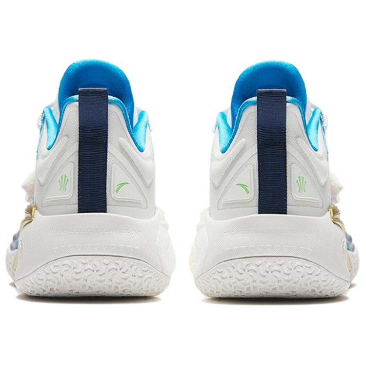 Anta Kai 1 Kyrie 1 Home Edition Replica Nitrogen Technology Professional Basketball Shoes Men Sneakers White Blue 112531110S-1
