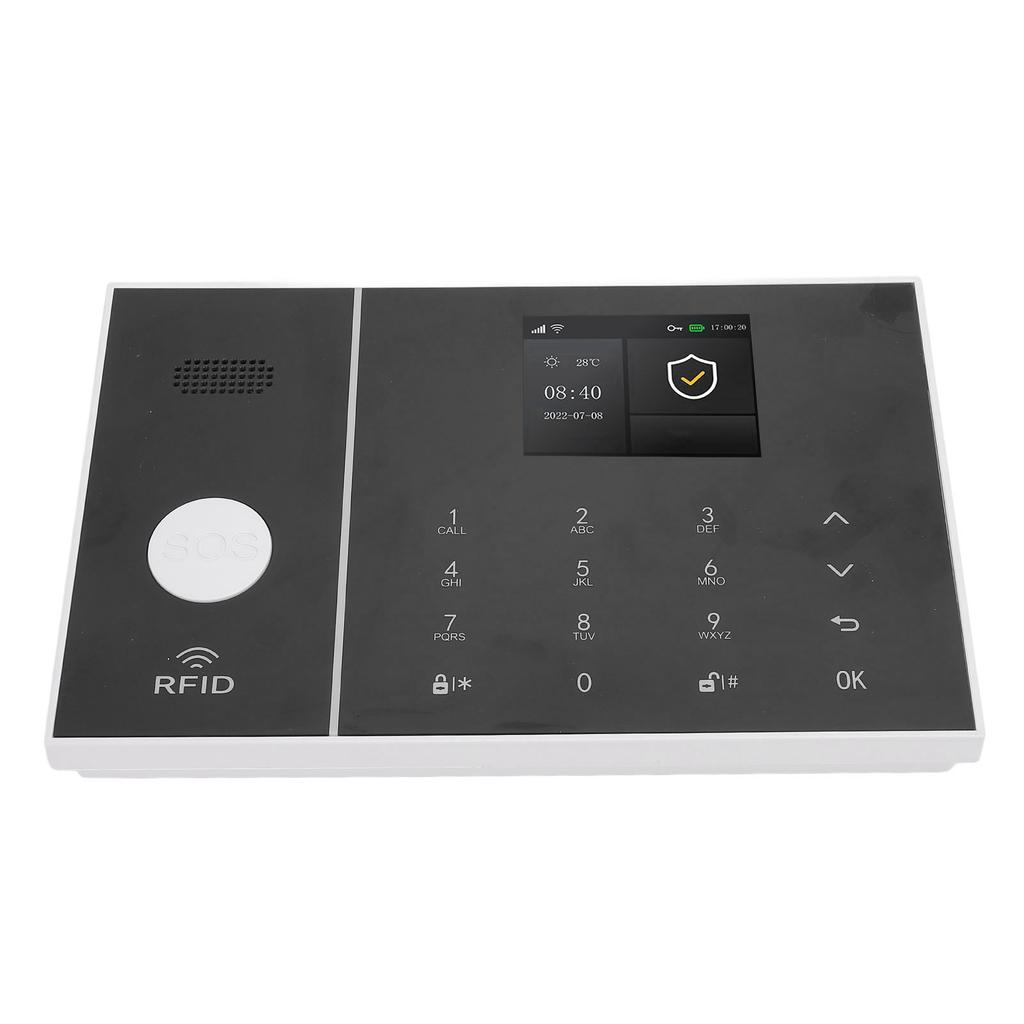 Домашняя беспроводная система сигнализации безопасности WiFi GSM 2G 2.4in TFT экран пульт дистанционного управления датчик двери окна