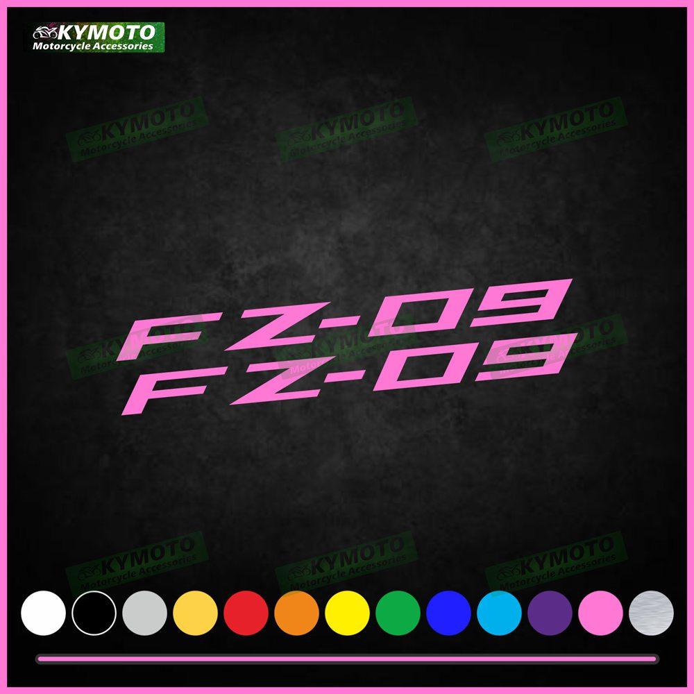 For YZF FZ-09 FZ09 motorcycle accessories decals fairing decoration helmet fuel tank engine logo reflective sticker decoration