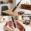 Heated Eyelash USB Three Temperature Quick Automatic Power Suitable for Lower Black Curler, 2-in-1, Rechargeable, Settings, 10-Second Preheat, Off,