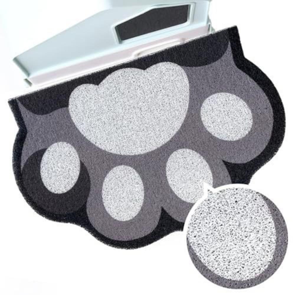 Odor Control Litter Trapping Mat Waterproof Litter Box Mat Cute Pet Door Mat  Home Floor