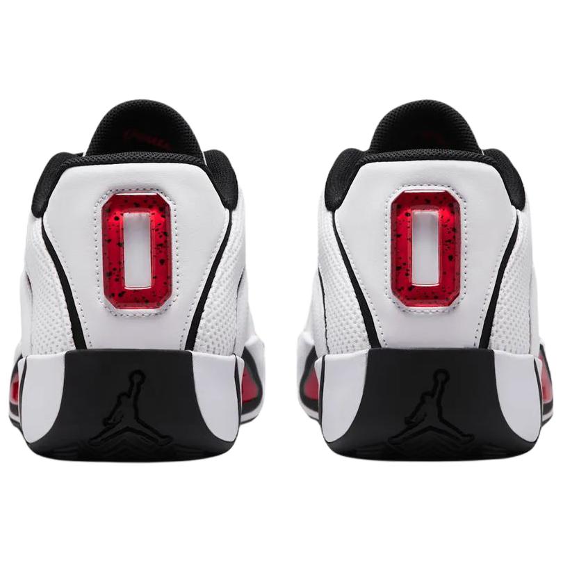 Jordan Баскетбольные кроссовки Tatum 4 Support Rebound Мужские Черно-белые HQ4613-101
