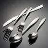 Столовые приборы из нержавеющей стали 304, ножи и вилки, ложки, тонкие зеркально отполированные ножи и вилки для стейков серии A44, подарки
