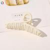 1pcs 11cm Women Cross Frosted Hairpin Fashion Elegant Hair Shark Clip Large Hair Claw Clips Girls Korean Hair Accessories
