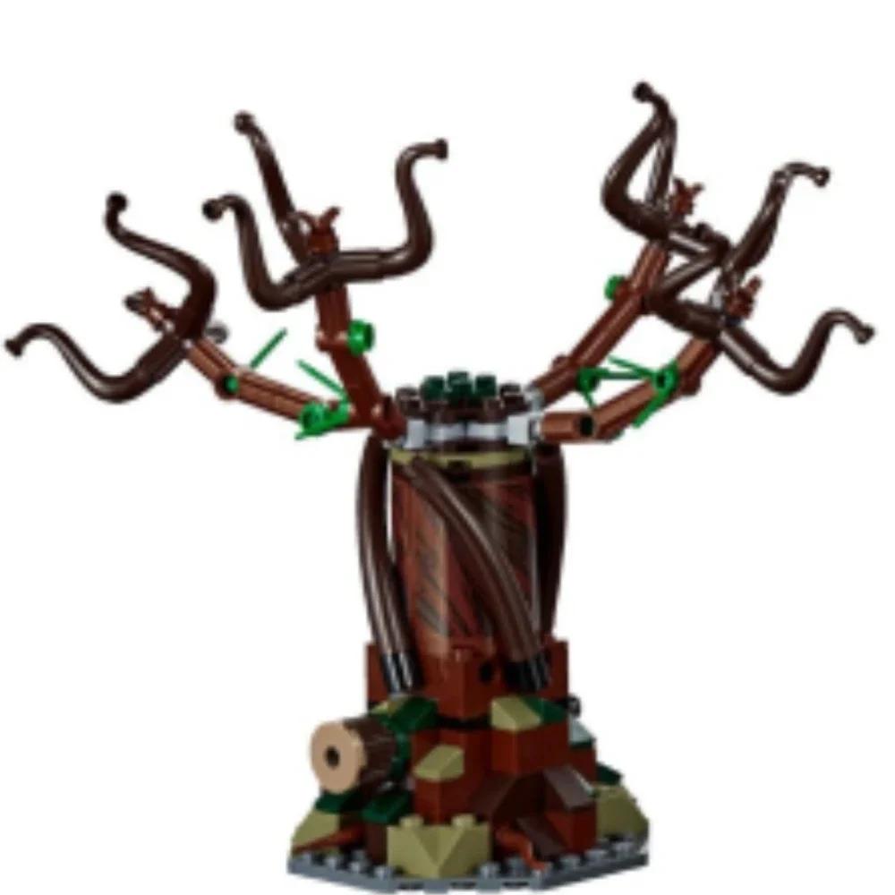 Hogwartser Whomping Willow Wizzarding World Building Blocks Set Magic Construction Model with Car Kids Toys Christmas Gift
