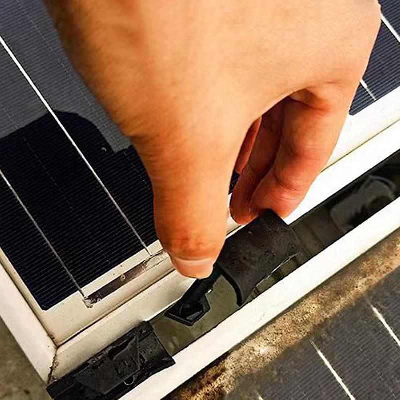 5 шт. зажимы для дренажа воды солнечной панели фотоэлектрический модуль фотоэлектрические источники питания поколение 30/35/40 мм