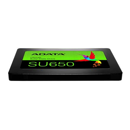ADATA | Ultimate SU650 | 512GB | SSD form factor 2.5" | SSD interface SATA 6Gb/s | Read speed 520 MB/s | Write speed 450 MB/s