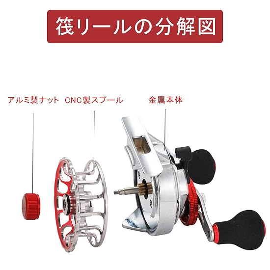 Катушка для рафта, Kase Fishing, Катушка для чину, Ловля с рафта, Drop Fishing, 3.6:1 Передаточное число, 10+1 Подшипник, Каменный окунь