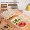 JIACHI Disposable Takeaway Food Containers with Lids