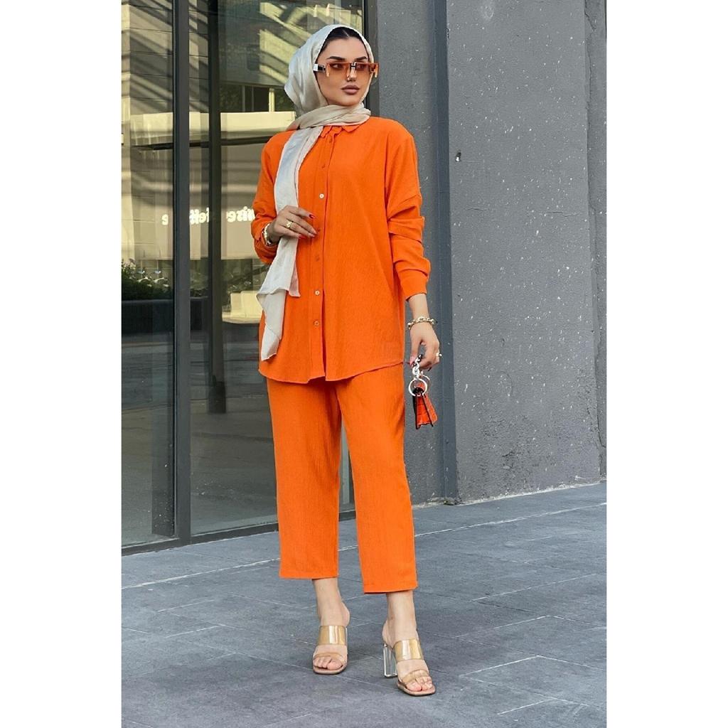 Women's Hijab Suit With Trousers