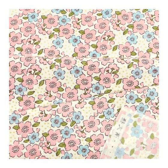 Hamamonyo Tenugui Towel - Itoshi Sakura (Beloved Cherry Blossoms) - Off White - Modern Cherry Blossom Pattern, Not Overly Traditional - Yokohama