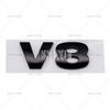 3D HSE V6 V8 ABS Adhesive Emblem Badge Decal for Land Rover Ranger Rover Free Lander Discovery Evoque Vogue jvhn2