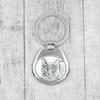 Korat Cat - Keychain with a Cat, Keychain with a Print, Personalized Pendant from the Art-Dog Brand