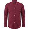Polo FW21 Plaid Long Sleeve Button Down Shirt Men Shirts Red 710769717-004