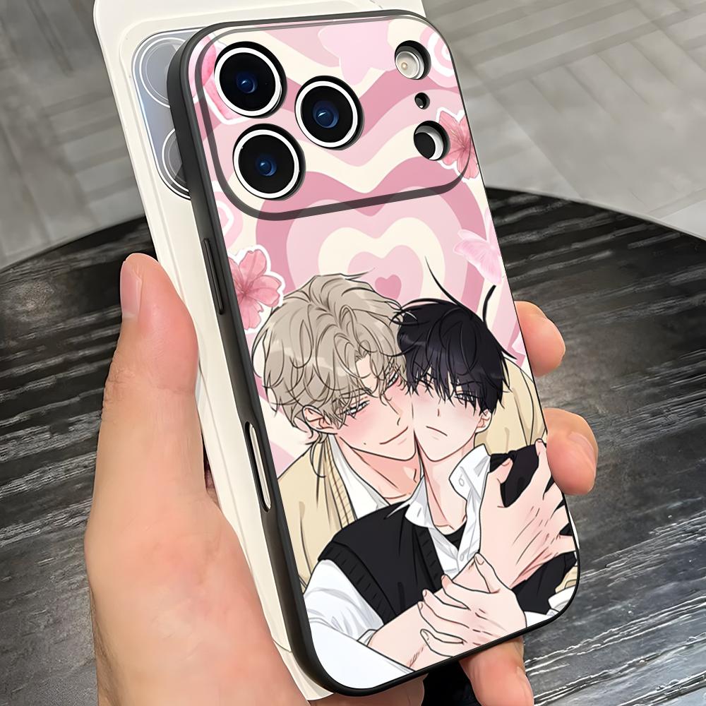 Чехол для телефона в стиле аниме «Низкий прилив в сумерках» для IPhone 17 Pro Max 16 15 14 Pro Max 13 11 X Xs Xr 8 7Plus Силиконовый чехол