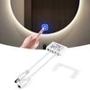 12V 5A Bathroom Mirror LED Dimmer Switch Capacitive CCT Adjustable Touch Sensor Switch For Mirror Light Backlight Decoration