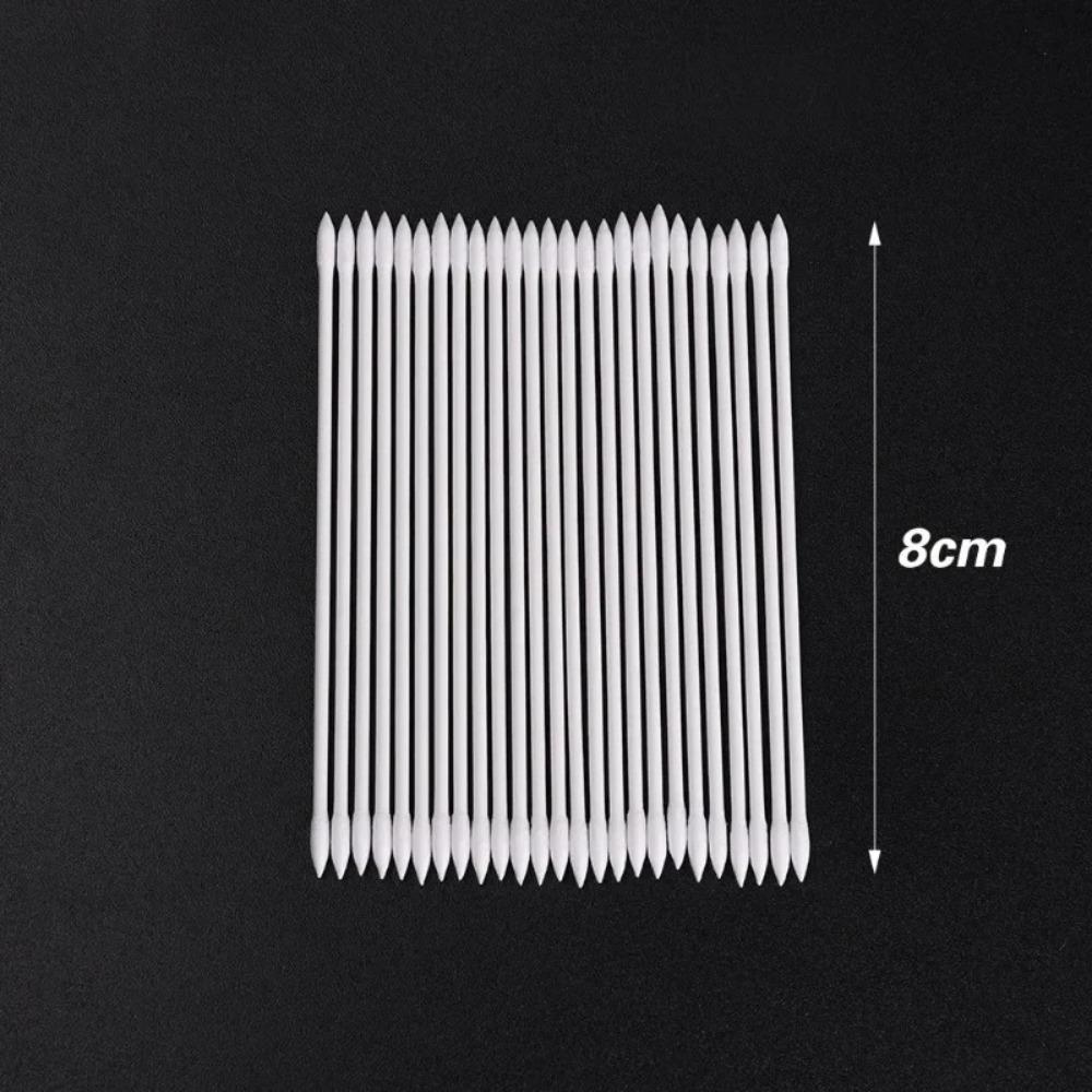 100-1Pcs Dust Free Disposable Cleaning Swab Cotton Stick Phone Charge Port Headphone Cleaner Tools for AirPods Earphone Keyboard2
