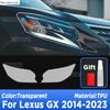 Car Headlight Protection Transparent Anti-Scratch Protective Film TPU Stickers For LEXUS GX 2014-  Accessories