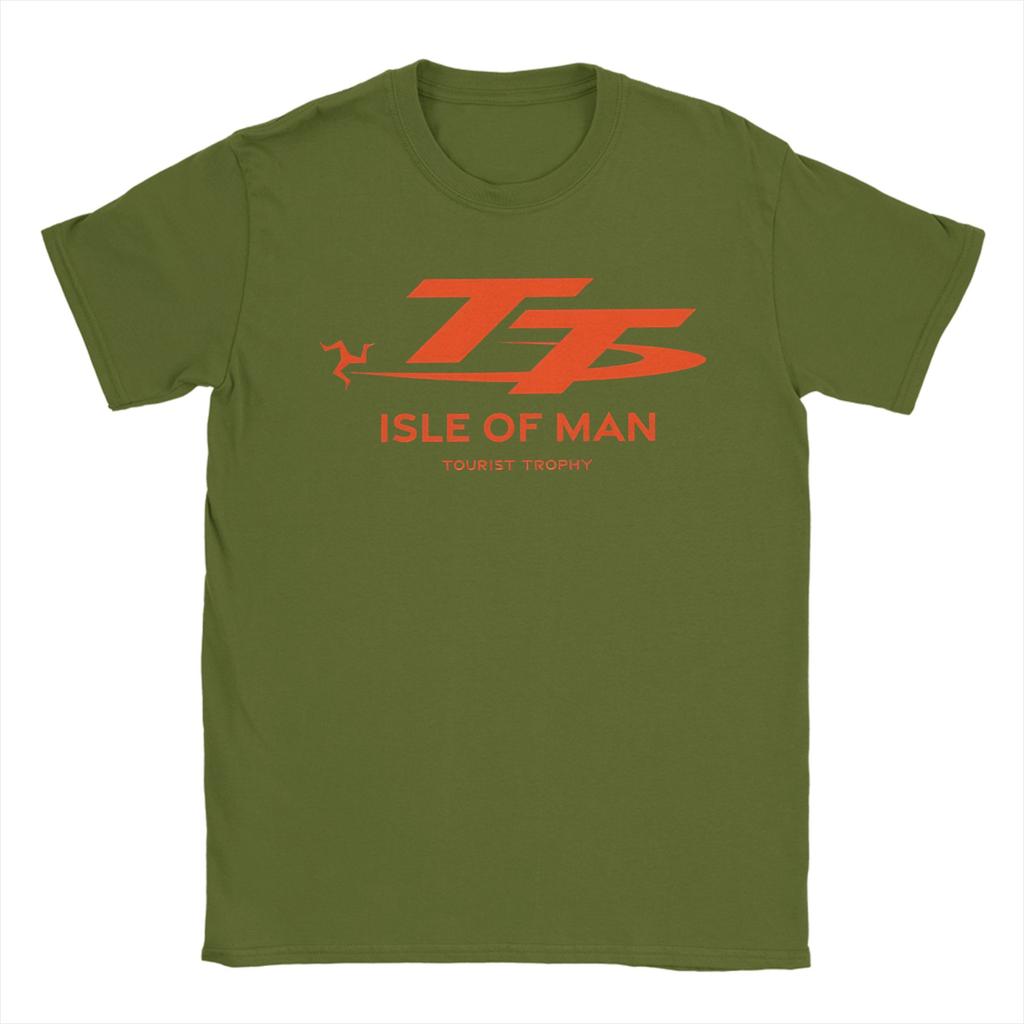 Motorcycle Sport Isle of Unisex TT Races T Shirt Summer Awesome T Shirts Cotton Hip Hop Tee Shirt For Unisex Print Tops