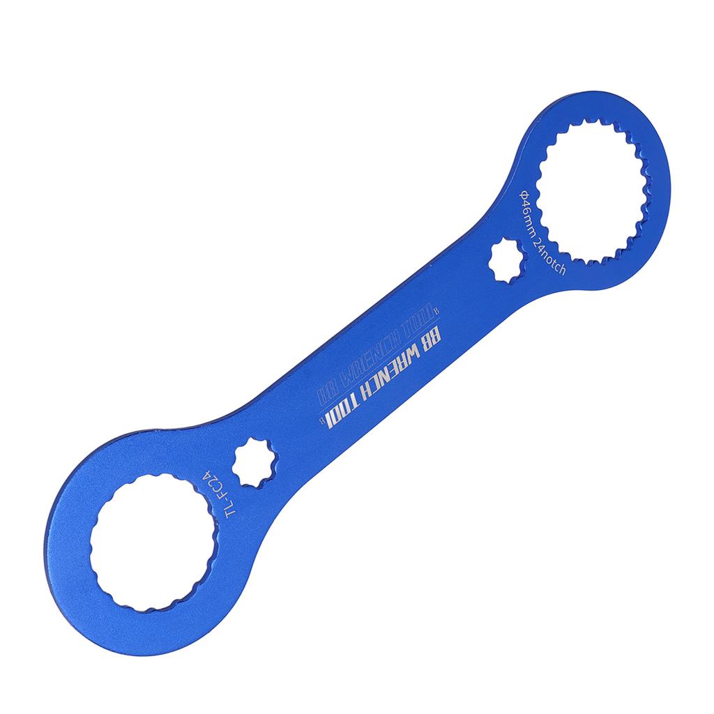 Bicycle Front Fork Wrench Integrated Hollow Aluminium Alloy Disassembly Spanner for Road Bike